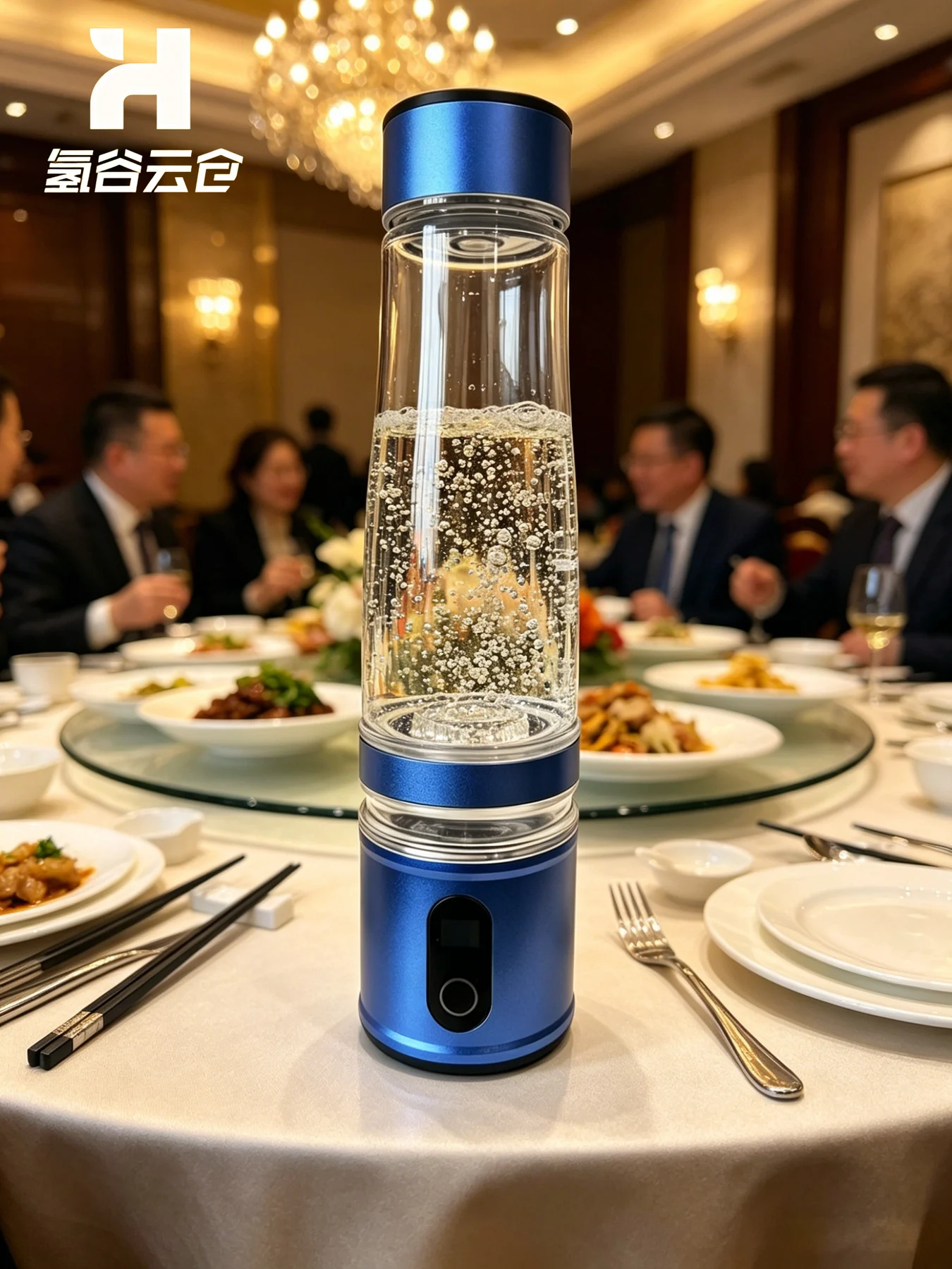 氢谷云仓 HB-6000 双腔富氢水杯